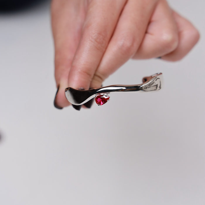 Celestial Wave Ruby Bracelet