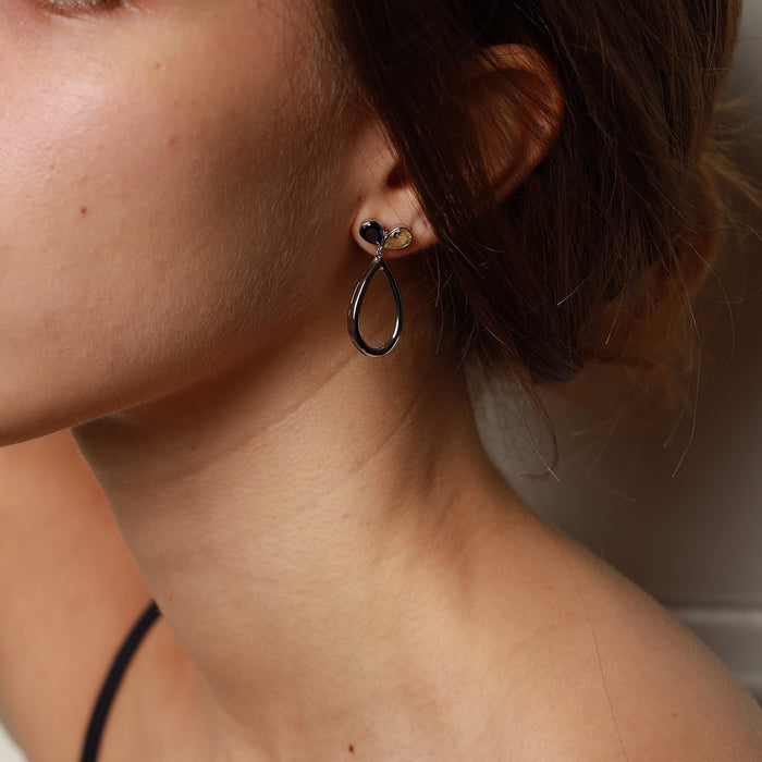 Bow Drop Earrings