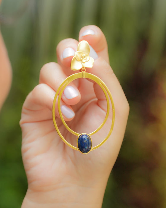 Orchid Eclipse Earrings