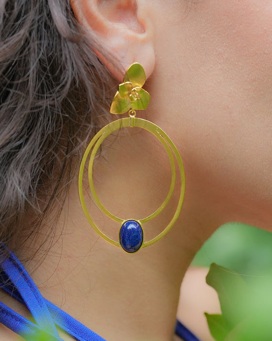 Orchid Eclipse Earrings