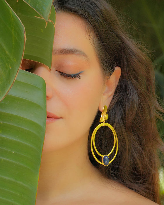 Orchid Eclipse Earrings