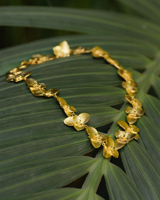 Orchid Goddess Necklace
