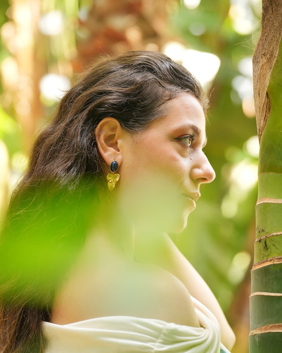 Orchid Drop Earrings