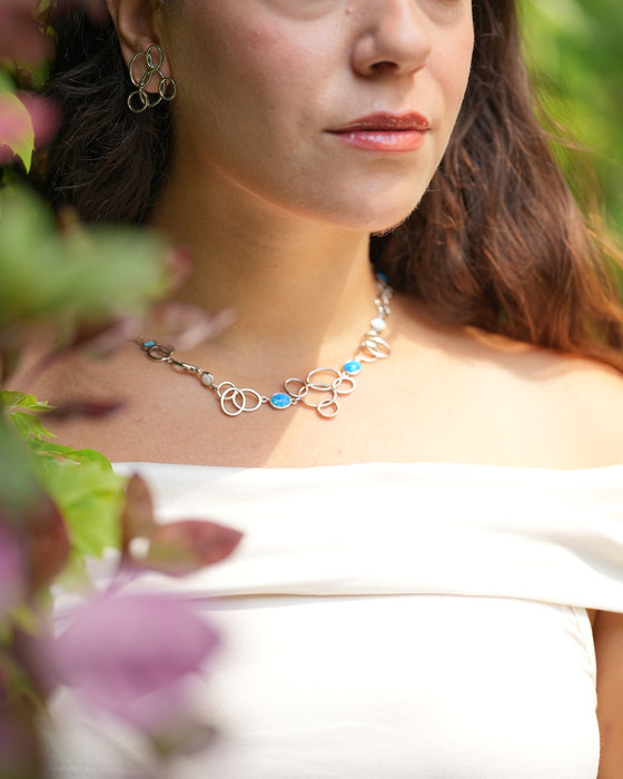 Marine Mosaic Necklace