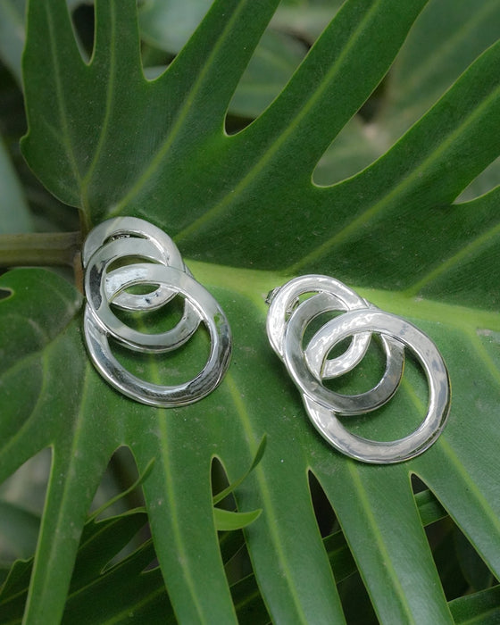 Serenity Circle Earrings