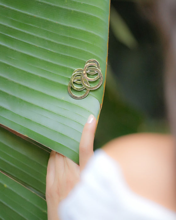 Serenity Circle Earrings